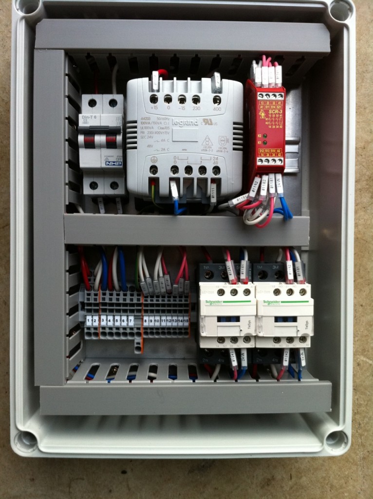 SafeInd Category 4 Control Box Open