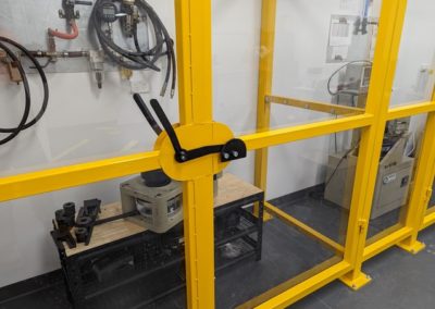 Custom Safety Guards for a Hydraulic test and calibration centre